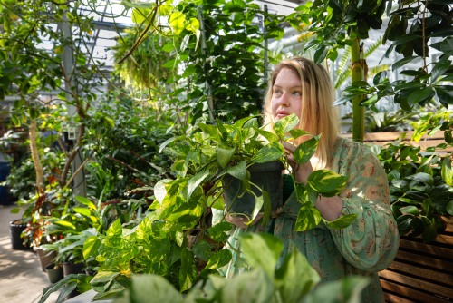 women with plants 